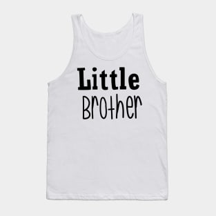 Little Brother Little Brother Black Tank Top